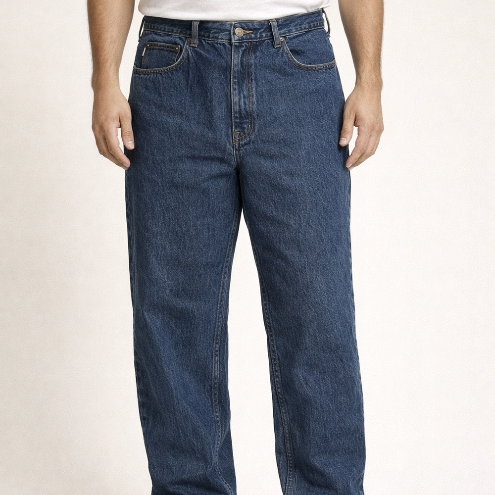 L.L. Bean Relaxed Fit Dark Blue Jeans